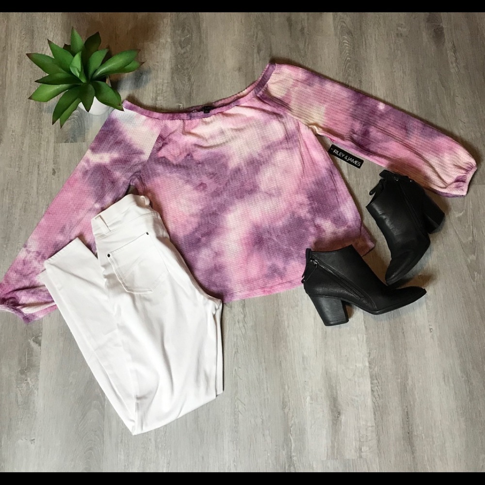 Riley & James Tie Dyed Blouse